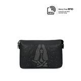 Sparkle Clutch Men's Bag - Black
