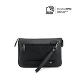 Sparkle Clutch Men's Bag - Black