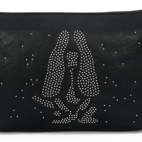 Sparkle Clutch Men's Bag - Black