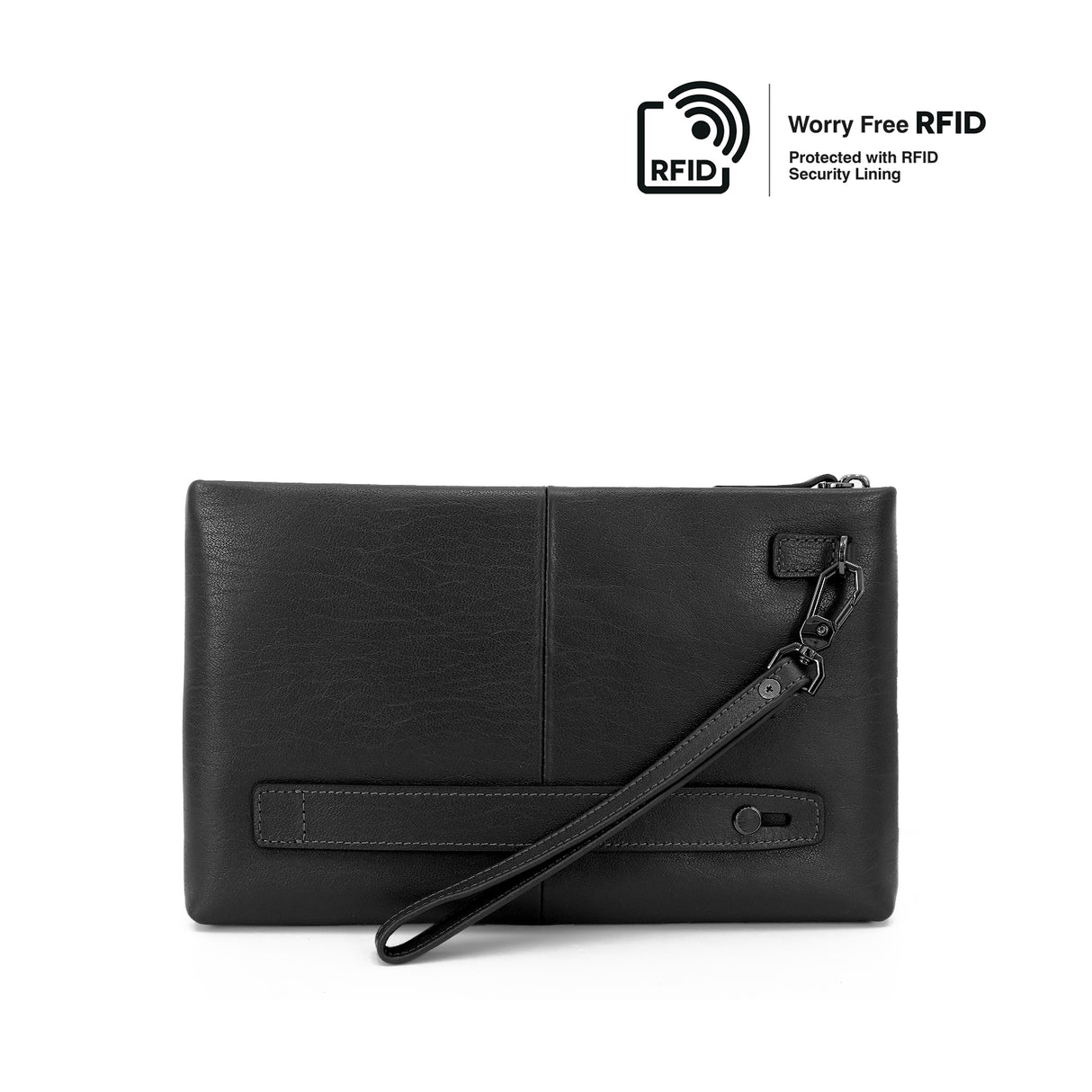 Chino Clutch Men's Wallet - Dark Grey