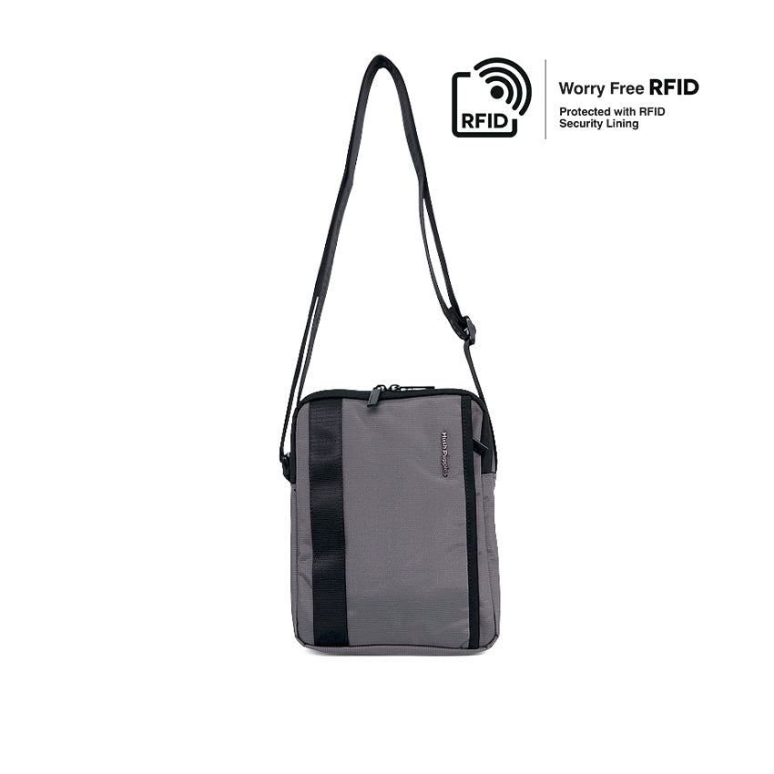 Percy Sling Men's Bag - Grey