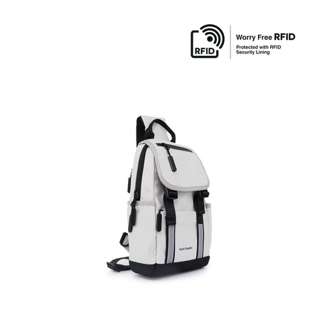 Tom Chest Men's Bag - Light Grey