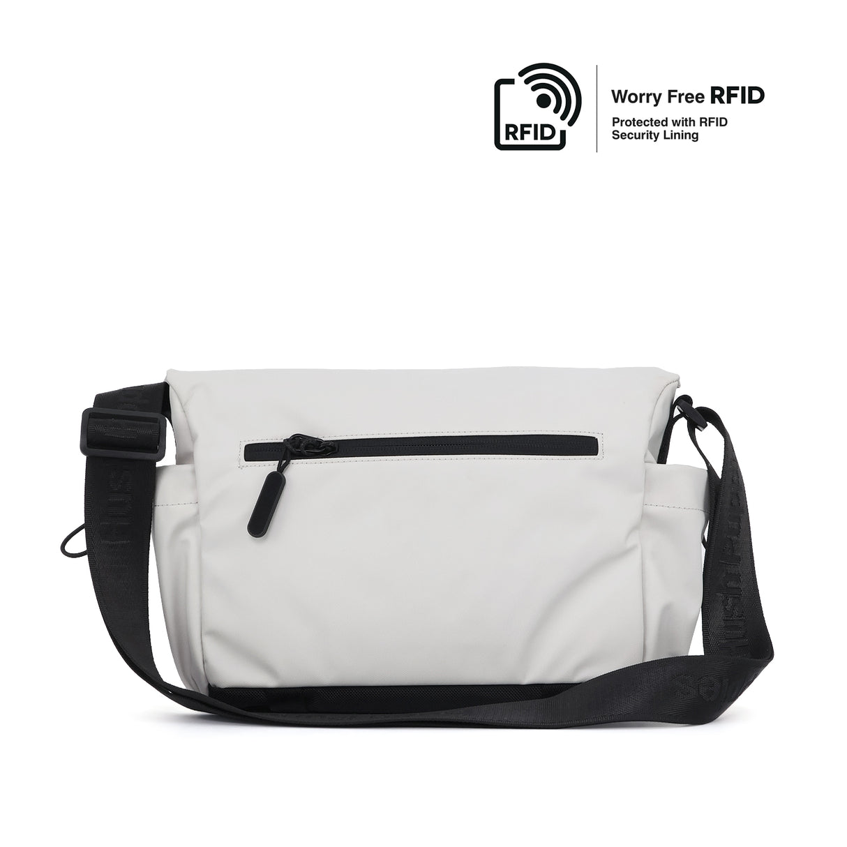 Tom Messenger Men's Bag - Light Grey