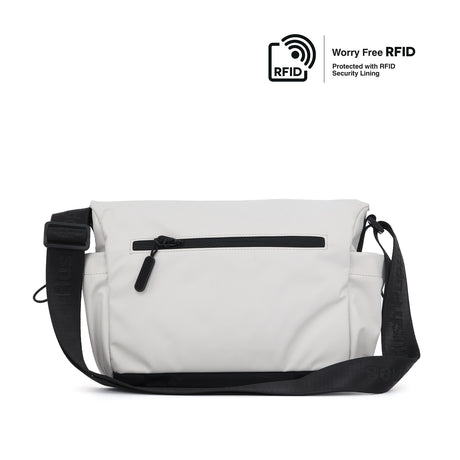 Tom Messenger Men's Bag - Light Grey