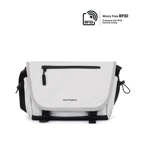 Tom Messenger Men's Bag - Light Grey