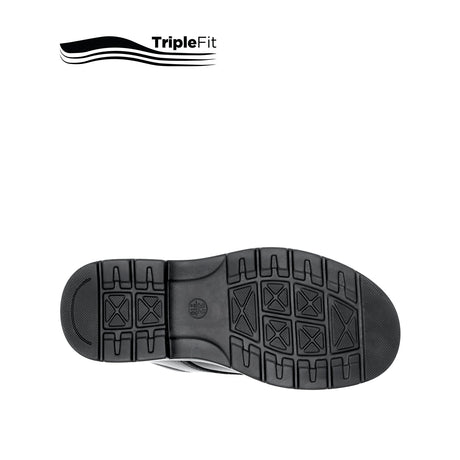 Mylo Velcro Boy's Shoes - Black Leather