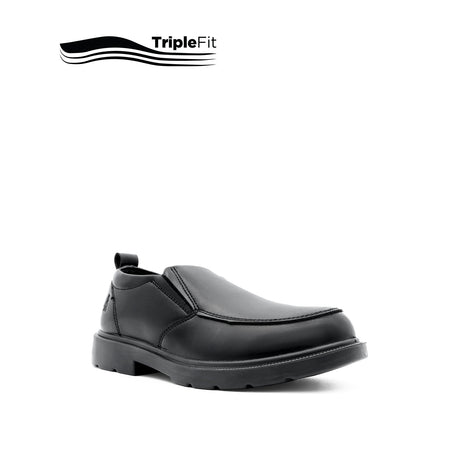 Mylo Penny Boy's Shoes - Black Leather