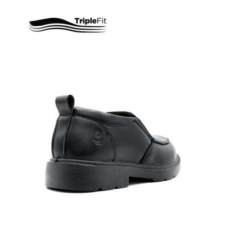 Mylo Penny Boy's Shoes - Black Leather