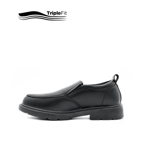 Mylo Penny Boy's Shoes - Black Leather