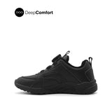 James Boa Boy's Shoes - Black Leather
