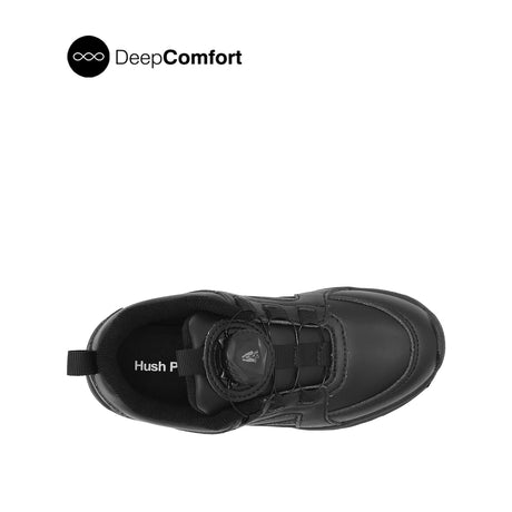 James Boa Boy's Shoes - Black Leather