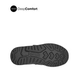 James Velcro Boy's Shoes - Black Leather