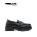Peter Penny Boy's Shoes - Black Leather