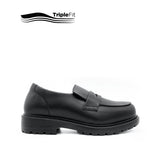 Peter Penny Boy's Shoes - Black Leather