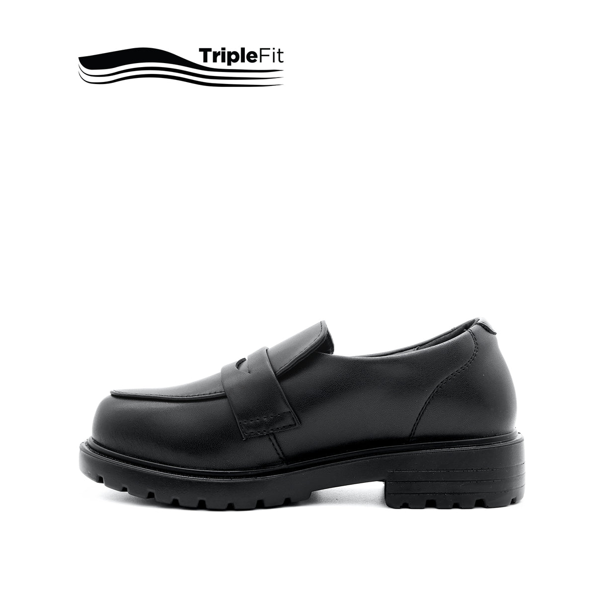 Peter Penny Boy's Shoes - Black Leather