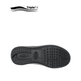 Charlotte Slip On Girl's Shoes - Black Leather