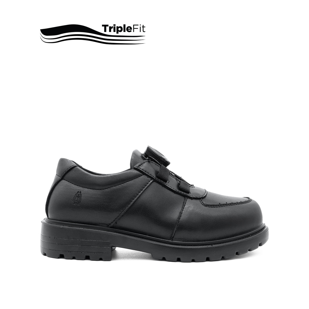 Peter Boa Boy's Shoes - Black Leather