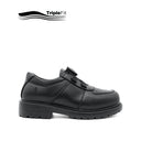 Peter Boa Boy's Shoes - Black Leather