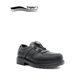 Peter Boa Boy's Shoes - Black Leather