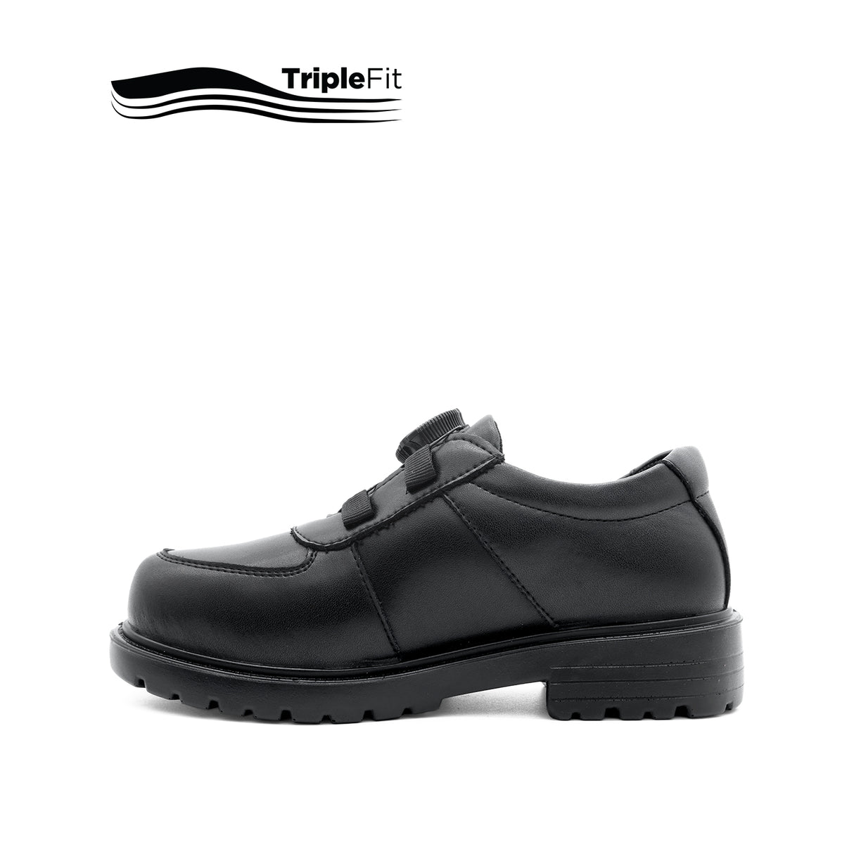 Peter Boa Boy's Shoes - Black Leather