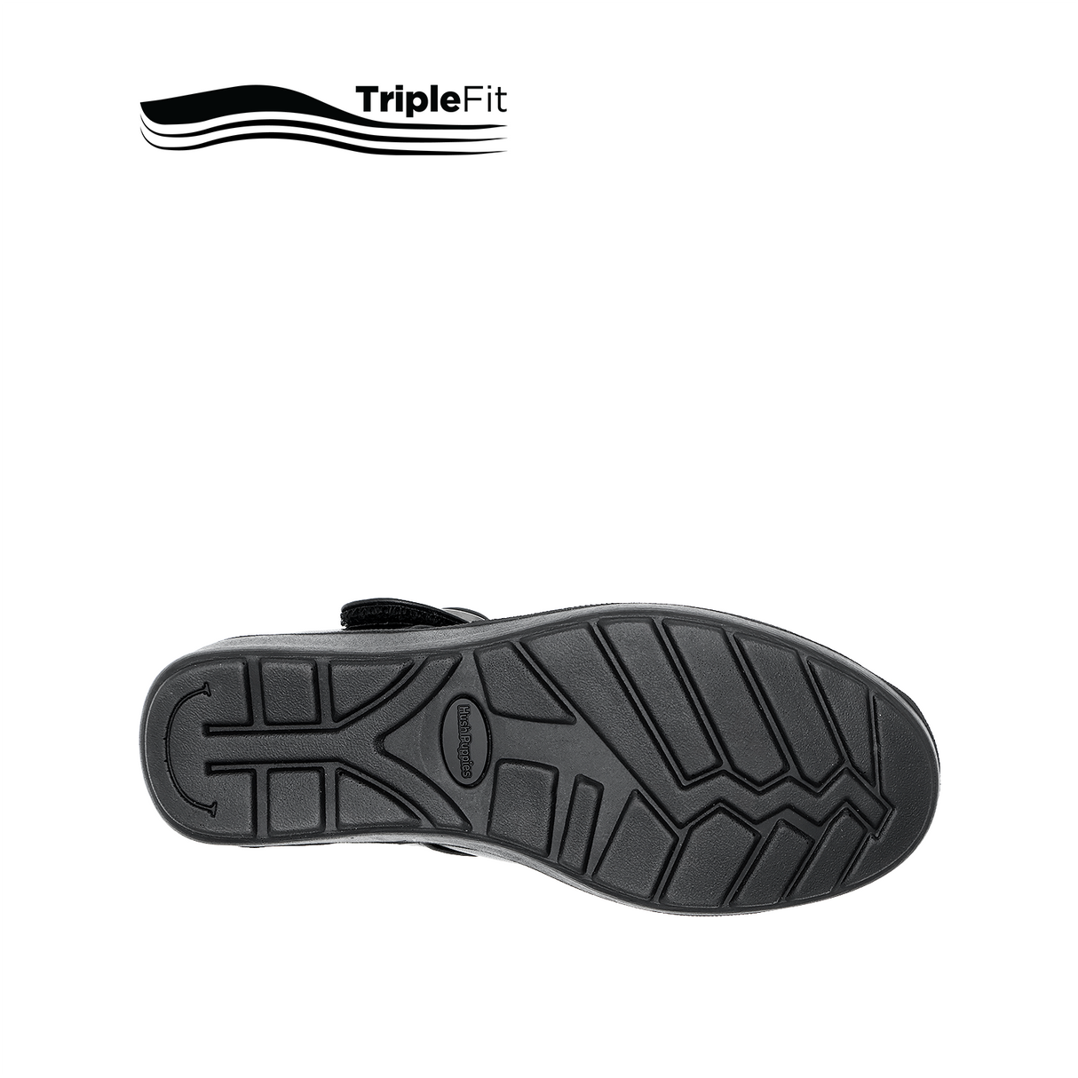 Sarah T-Bar Girl's Shoes - Black Leather