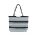 Alys Knit Tote Women's Bag - Baby Blue Multi