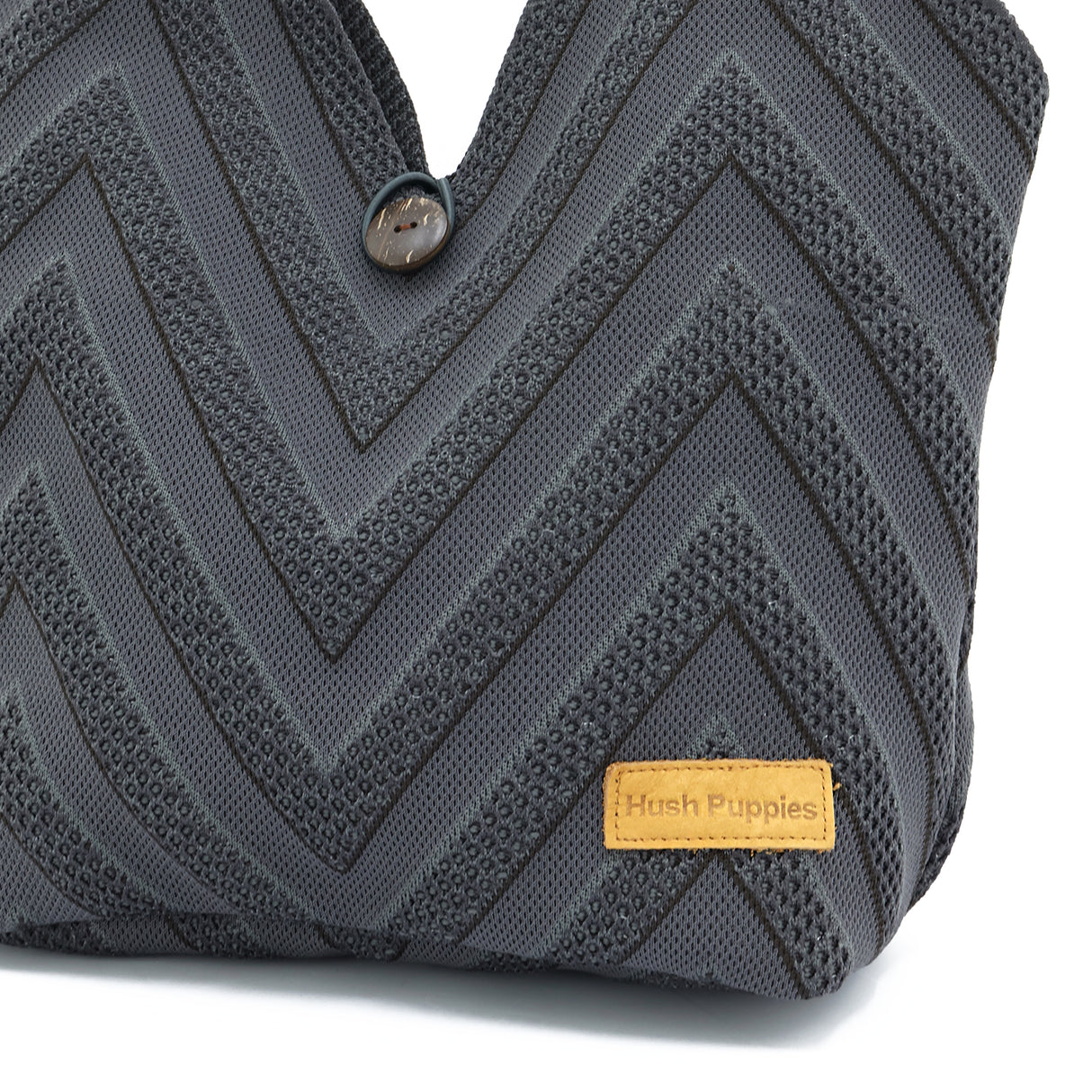 Autumn Knit Tote Women's Bag - Black Multi