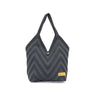 Autumn Knit Tote Women's Bag - Black Multi