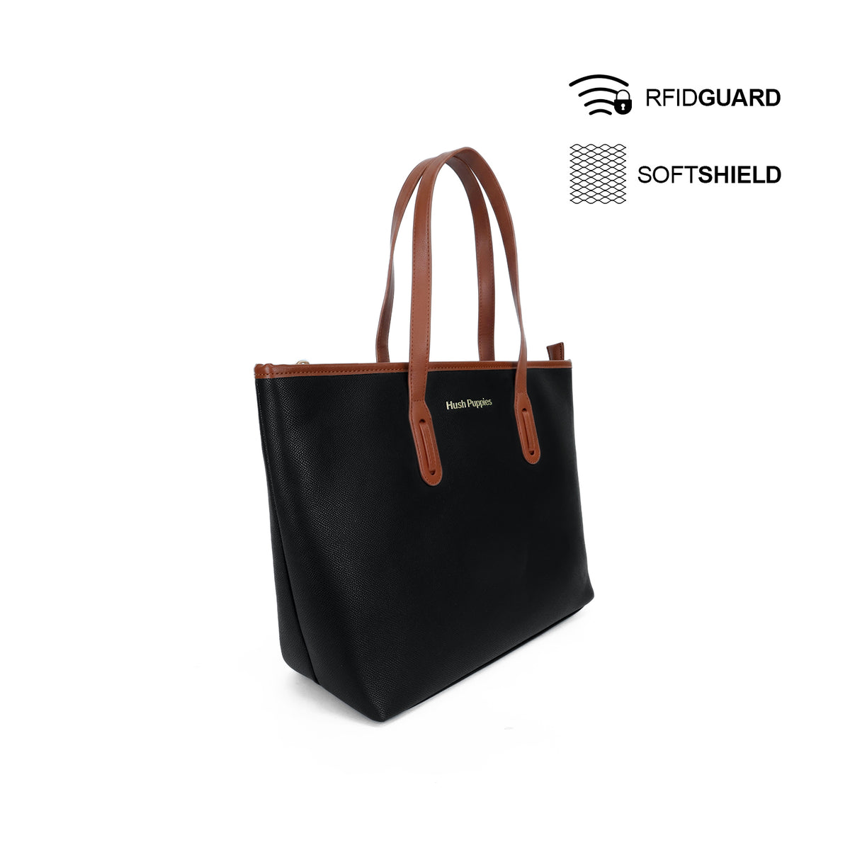 Florence Tote Women's Bag - Black Hush Puppies Philippines