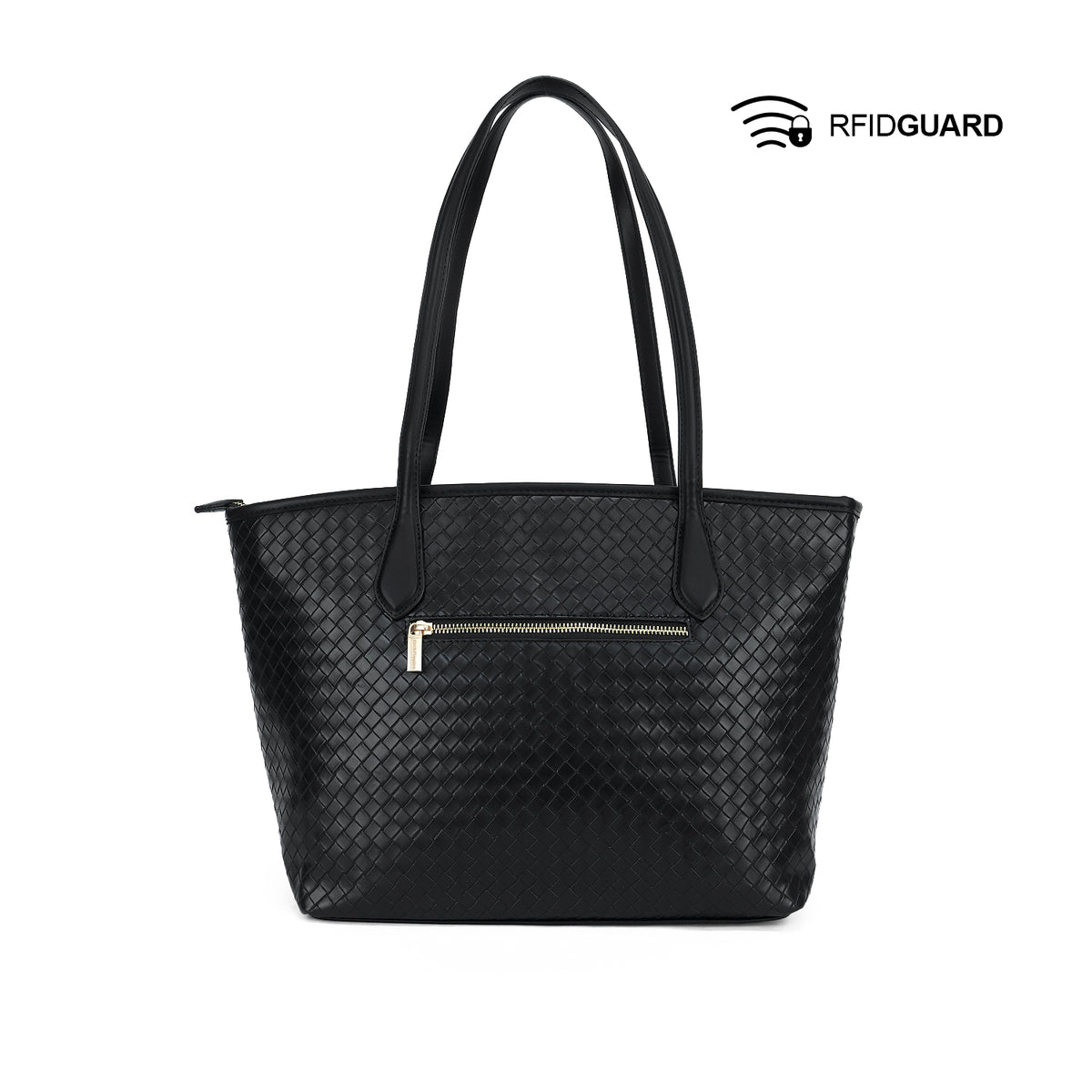 Fatima Tote Women's Bag - Black Hush Puppies Philippines
