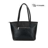 Fatima Tote Women's Bag - Black Hush Puppies Philippines