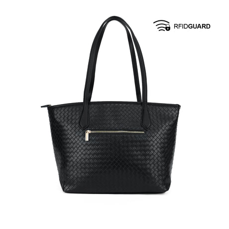 Fatima Tote Women's Bag - Black Hush Puppies Philippines