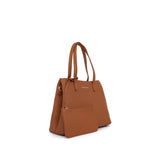 Britney Satchel Women's Bag - Tan