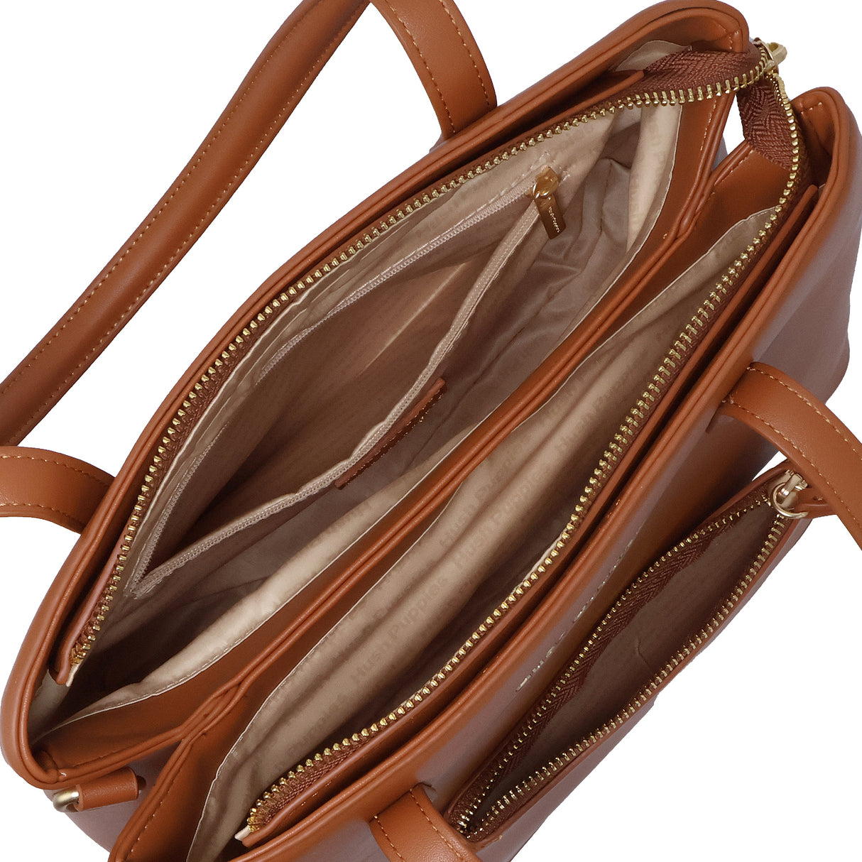 Britney Satchel Women's Bag - Tan