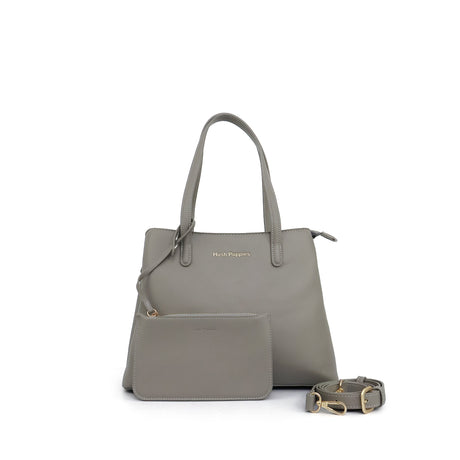 Britney Satchel Women's Bag - Grey