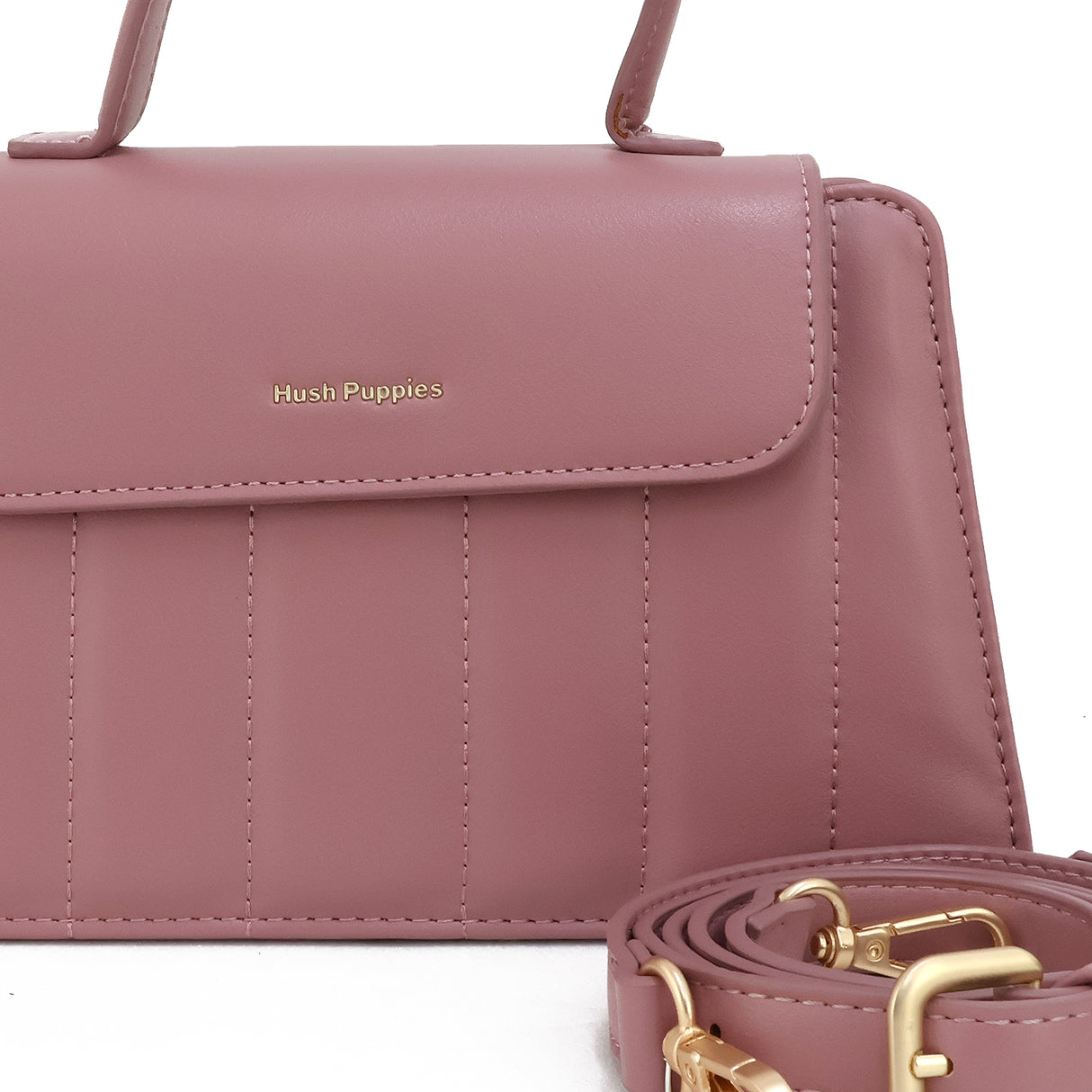 DrewTop Handle Women's Bag - Old Rose