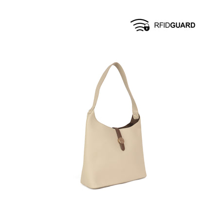 Enid Shoulder Women's Bag - Taupe