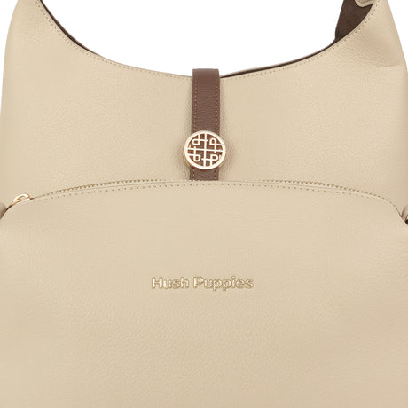 Enid Shoulder Women's Bag - Taupe