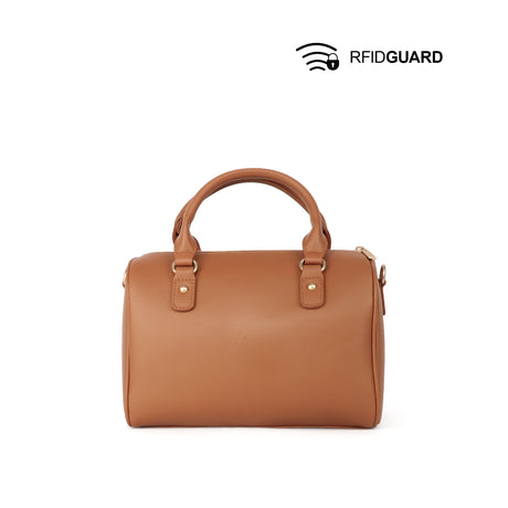 Elara Top Handle Women's Bag - Tan Hush Puppies Philippines