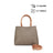 Elara Satchel Women's Bag - Brown Hush Puppies Philippines