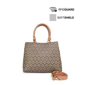 Elara Satchel Women's Bag - Brown Hush Puppies Philippines