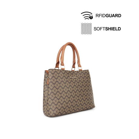 Elara Satchel Women's Bag - Brown Hush Puppies Philippines