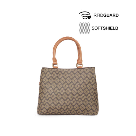 Elara Satchel Women's Bag - Brown Hush Puppies Philippines
