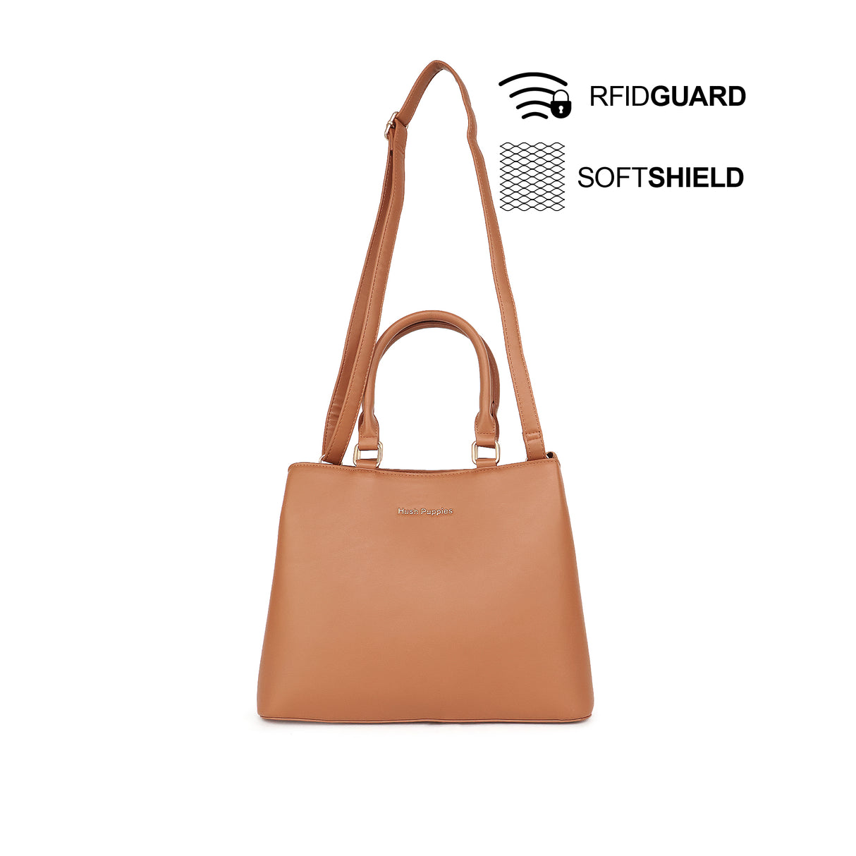 Elara Satchel Women's Bag - Tan Hush Puppies Philippines