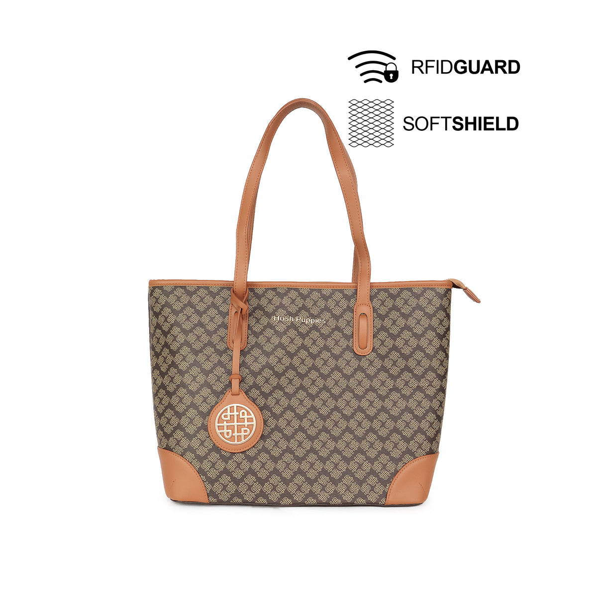 Elara Tote Women's Bag - Brown Hush Puppies Philippines