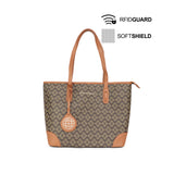 Elara Tote Women's Bag - Brown Hush Puppies Philippines