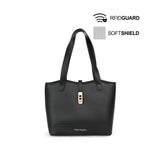 Enya Tote Women's Bag - Black Hush Puppies Philippines
