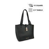 Enya Tote Women's Bag - Black Hush Puppies Philippines