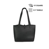 Enya Tote Women's Bag - Black Hush Puppies Philippines