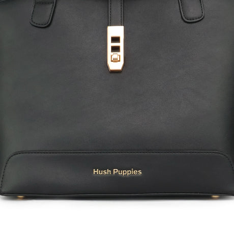 Enya Tote Women's Bag - Black Hush Puppies Philippines